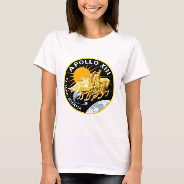 Camiseta Apollo 13: Sobrevivência (Frente)