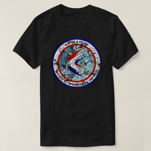 Camiseta Apollo 15 XV Missão Desapontada (Frente do Design)