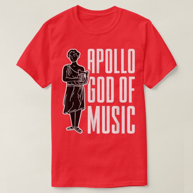 Camiseta Apolo Deus Da Música Grega Deus Apolo Mito Grego (Frente do Design)