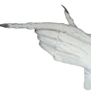 Camiseta Apontando monstro assustador o slogan gnarled do