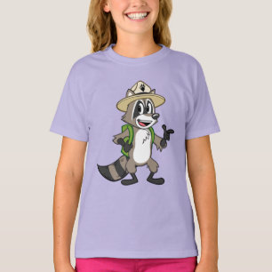 Camiseta Apontar do rick da guarda florestal do rick da