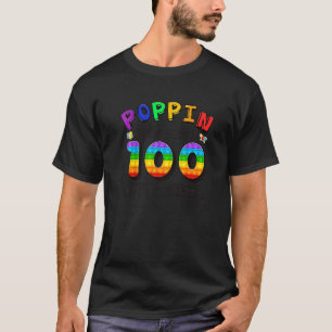 Camiseta Apontar o meu caminho através de 100 dias de crian