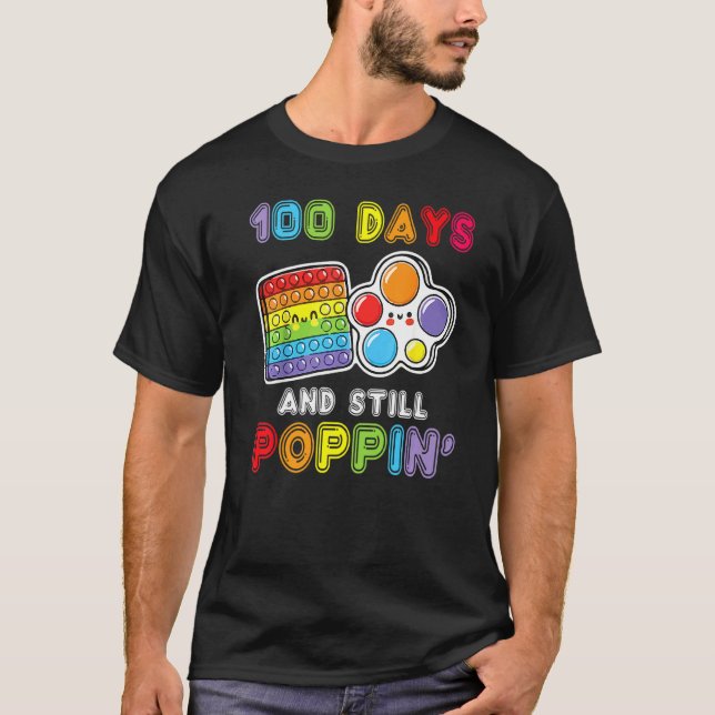 Camiseta Apontar o meu caminho através de 100 dias de crian (Frente)