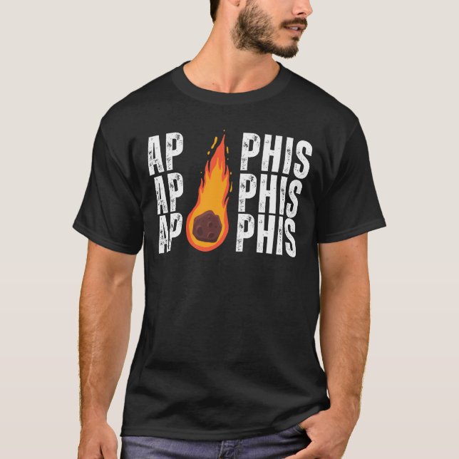 Camiseta Apophis 2029 Asteroide Object 99942 Astronomy Spac (Frente)