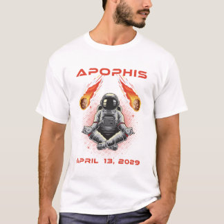 Camiseta Apophis 99942 April 13 2029 Asteroid Comet Meteor
