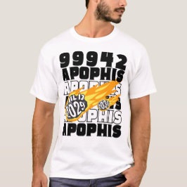 Camiseta APOPHIS Asteroide 99942 em 2029 e 2036
