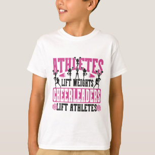 Camiseta Aporristas de Cheerleading Levantam Pesos Cheerlea