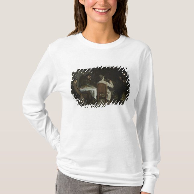 Camiseta Após o comensal em Ornans, 1848 (Frente)