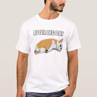 Camiseta Após o Pug Meme do dia do pé