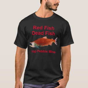 Camiseta Após o Salmão - Parar o Pebble Mine