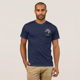 Camiseta Após o T americano do roupa do impacto