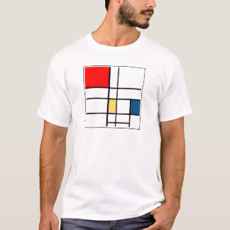 Camiseta Após o Tshirt de Piet Mondriaan