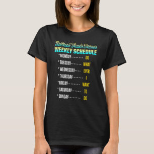 Camiseta Aposentação 4 do Motorista de Caminhão Aposentado