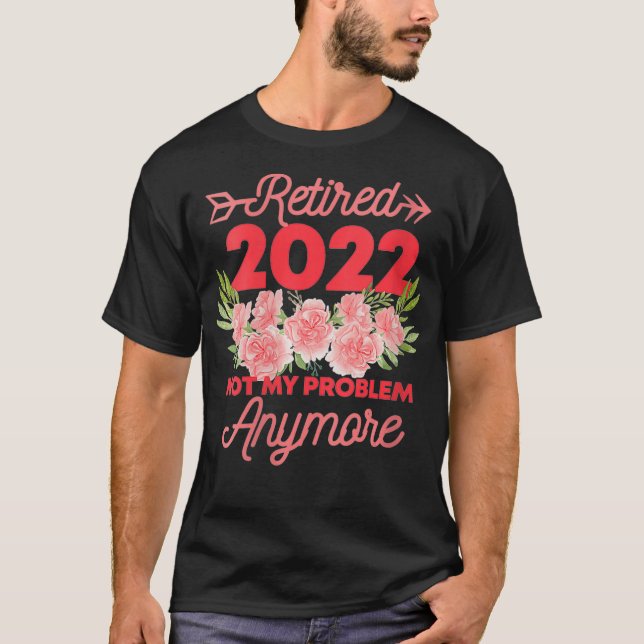 Camiseta Aposentação Das Mulheres À Aposentação De 2022 Cut (Frente)