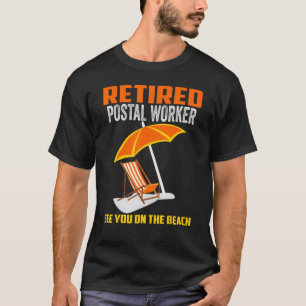 Camiseta Aposentação de Empregado Postal Aposentado