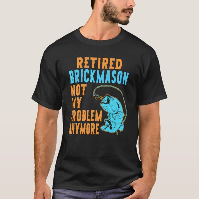 Camiseta Aposentação De Pesca De Moto (Frente)