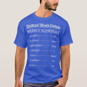 Camiseta Aposentação do Motorista de Caminhão Aposentado246