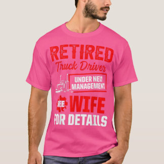 Camiseta Aposentação do Motorista de Caminhão Aposentado248