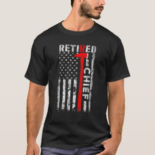 Camiseta Aposentação na Fileira de Bombeiros Chefe Aposenta