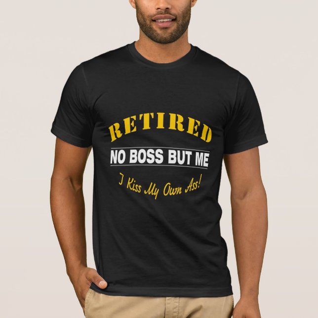 Camiseta Aposentado (Frente)