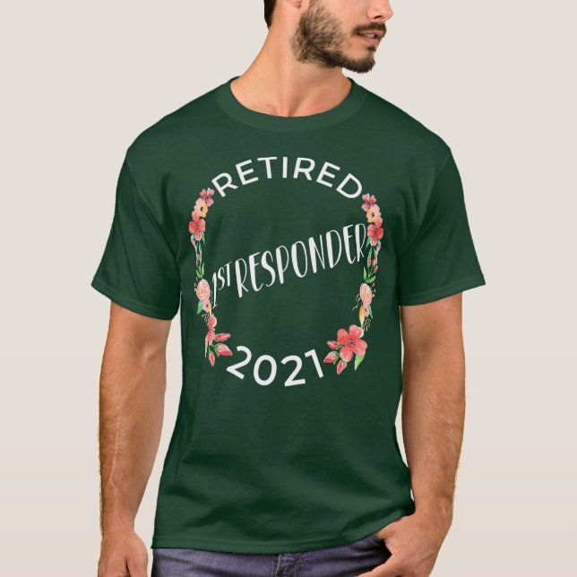 Camiseta Aposentado 1rua Respondente 2021 Mulheres aposenta (Frente)