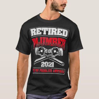 Camiseta Aposentado 2021 Não é o meu problema.