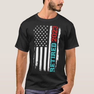 Camiseta Aposentado 2023 norte-americano para aposentadoria