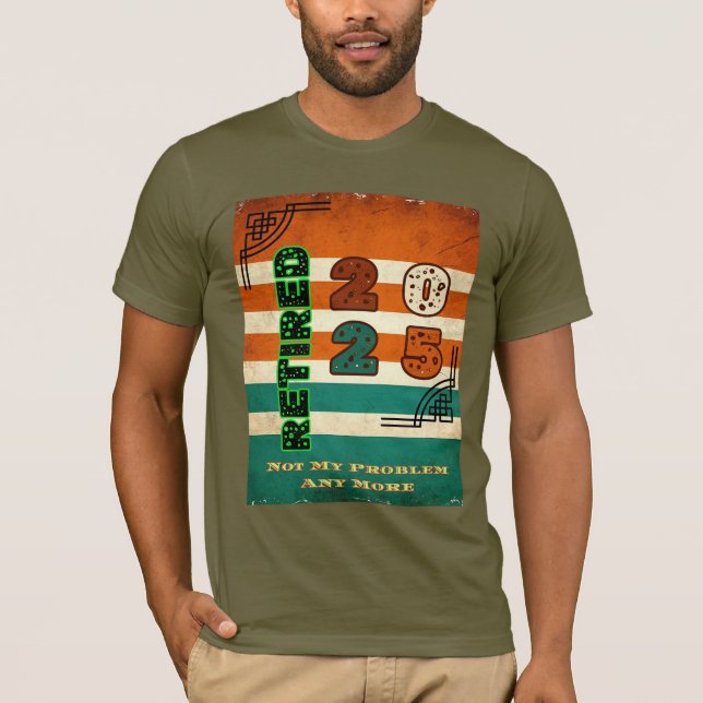 Camiseta Aposentado 2025 (Frente)