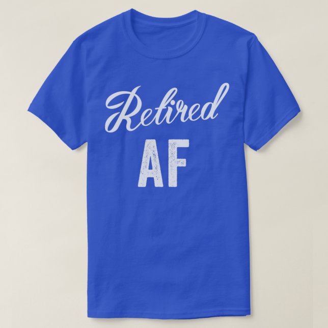 Camiseta Aposentado AF Funny Aposentado 1 (Frente do Design)
