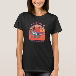 Camiseta Aposentado Desvio de Vintage do Coordenador de eve