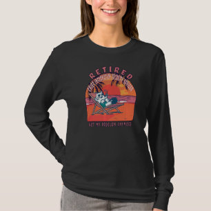 Camiseta Aposentado Diretor de Segurança de Informações