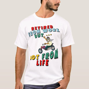 Camiseta Aposentado do trabalho