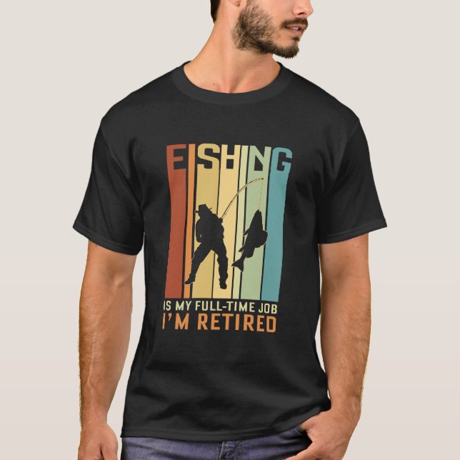 Camiseta Aposentado e Pesca (Frente)