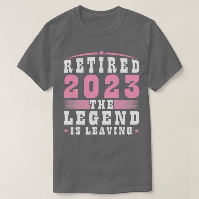 Camiseta Aposentado Em 2023, O País Está Deixando A Aposent (Frente do Design)