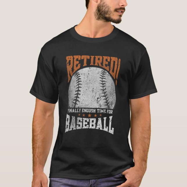 Camiseta Aposentado Finalmente Tempo Suficiente Para Aposen (Frente)