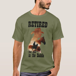 Camiseta Aposentado, mas ainda na reforma ocidental de Sadd