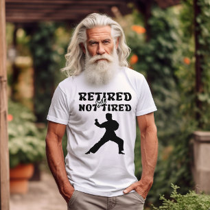 Camiseta Aposentado, mas não cansado, aposentadoria dos esp