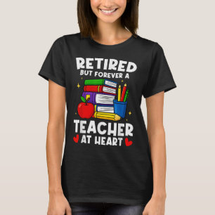 Camiseta Aposentado Mas Para Sempre Um Professor No Coração