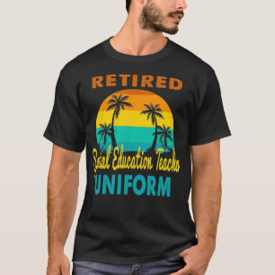 Camiseta Aposentado Professor Especial de Educação Retire