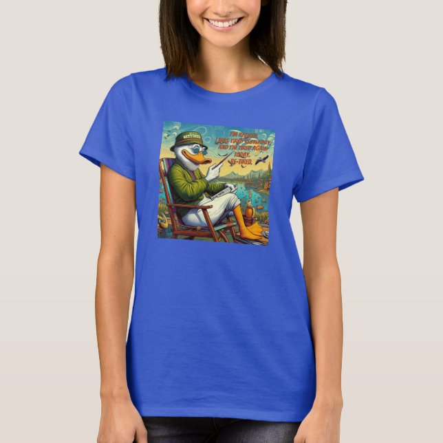 Camiseta Aposentado & Relaxado (Frente)