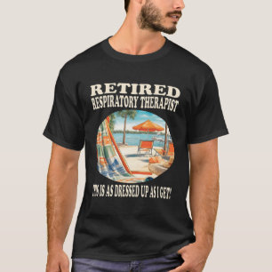 Camiseta Aposentado Relaxamento do Terapêutico Respiratório
