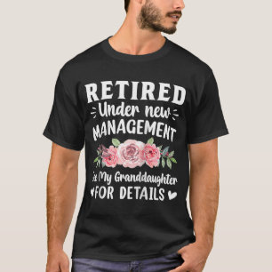 Camiseta Aposentado sob a nova diretoria, neta Gigi Mi