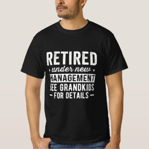 Camiseta Aposentado sob novo gerenciamento consulte Netos