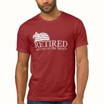 aposentado, vejo você na praia