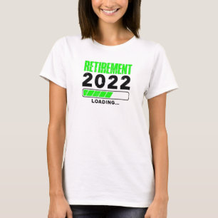 Camiseta Aposentadoria 2022 Carregando - introdução