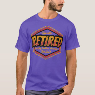 Camiseta Aposentadoria Aposentada 2023 Não é mais meu probl