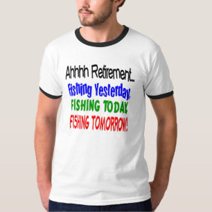 Camiseta Aposentadoria de Ahhhh que pesca hoje….