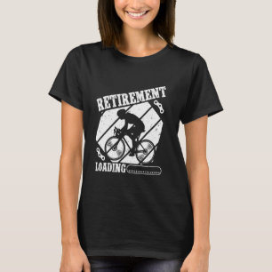 Camiseta Aposentadoria de Ciclista CARREGANDO Ciclismo Cicl