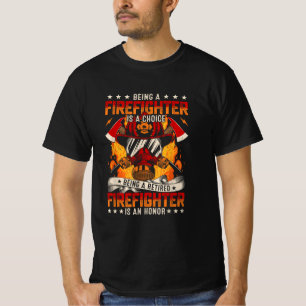 Camiseta Aposentadoria do Bombeiro Engraçado