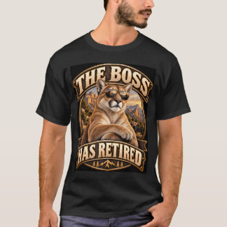 Camiseta Aposentadoria do Chefe Leão da Montanha Velho Oest